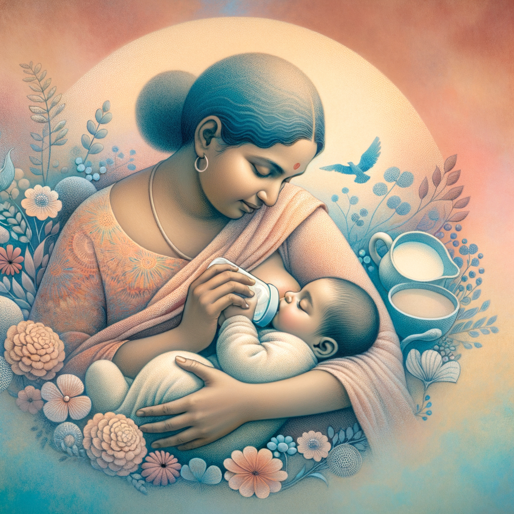 Mother demonstrating the importance of breastfeeding for a child's emotional development, showcasing the benefits and impact of breastfeeding on emotional growth and overall child development.